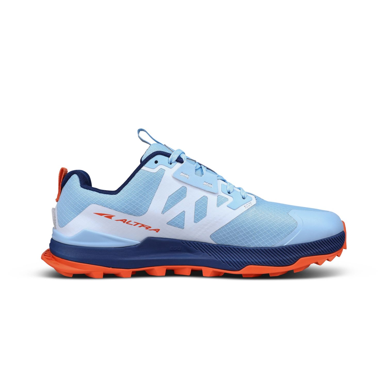 Altra Lone Peak 7 Women's Trail Running Shoes Blue / Orange | South Africa-16482309